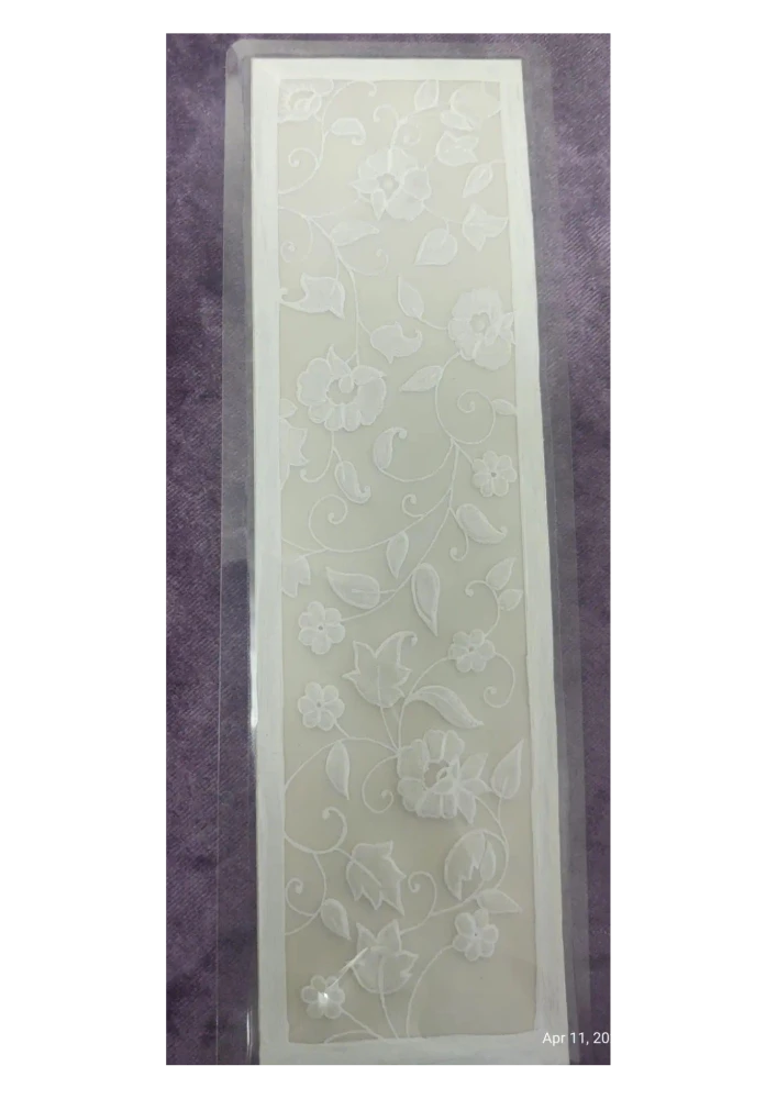 TpWhite Parchment Bookmark 2_Parchment Art_Tript Kala